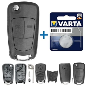 Alloggiamento chiave pieghevole per Opel Cover Astra H Corsa D Vectra C Zafira B Signum - Foto 1 di 6