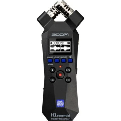 Zoom H1essential 2-Track 32-Bit Float Portable Audio Recorder - Image 1 of 4