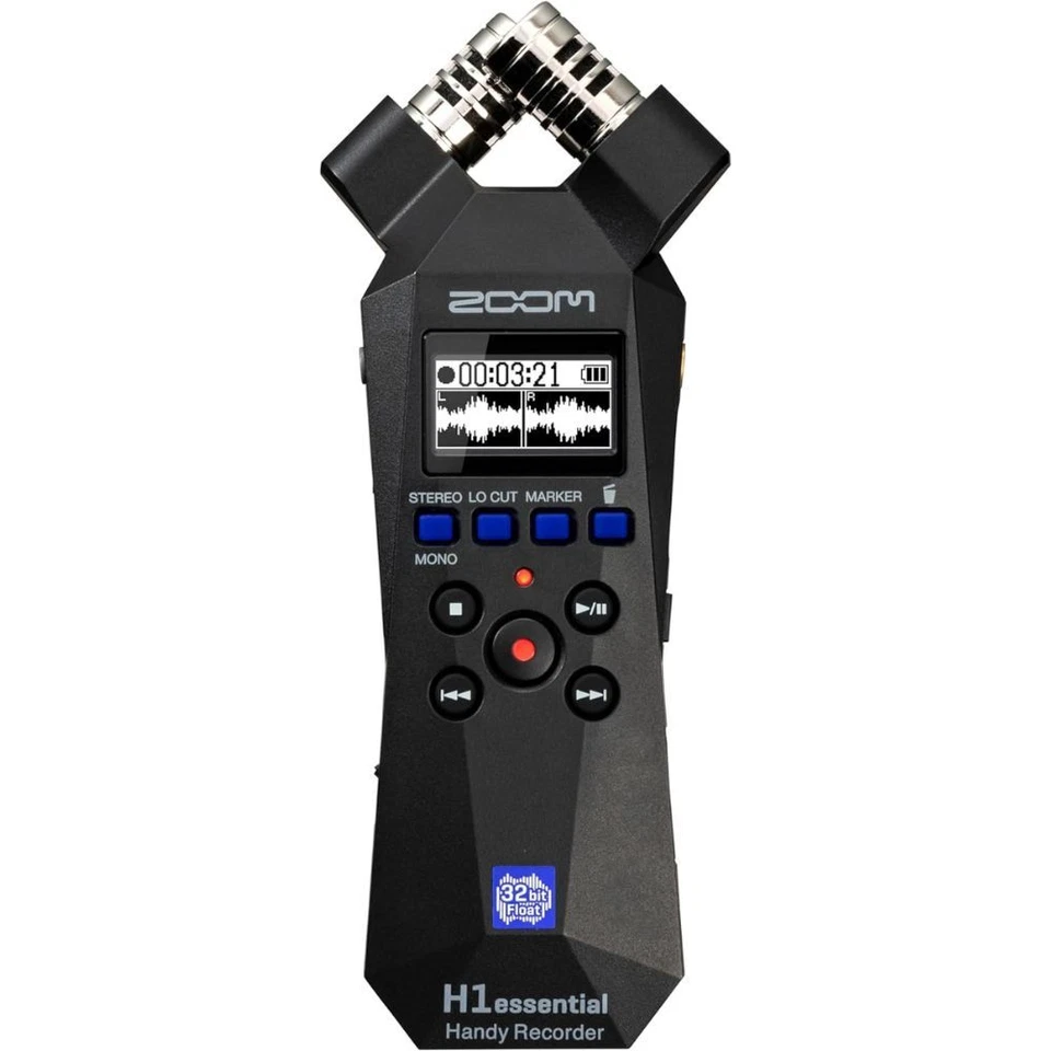 Zoom H1essential 2-Track 32-Bit Float Portable Audio Recorder - Image 1 of 4