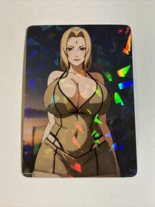 💗Naruto Tsunade Hentai Sexy Goddess Waifu Anime Doujin Card HY05 - Picture 1 of 4