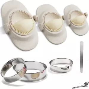 Empanada Maker Press, Multiple Size Dumpling Maker Set with Dough Cutter, Dumpl - Picture 1 of 12