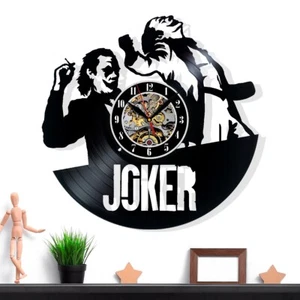 Reloj de pared de vinilo Joker - Decoración retro - Acento único para el hogar - Regalo perfecto - Imagen 1 de 5