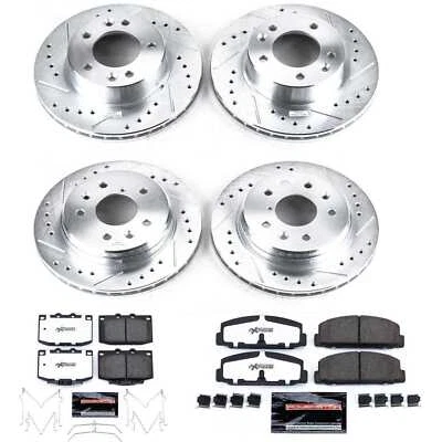 Kit de freno de disco Power Stop K471-26 para 86-91 Mazda RX-7 Foto 1 de 4