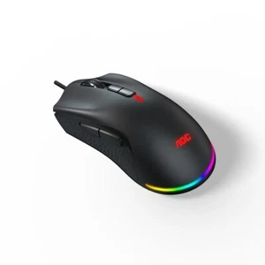 AOC Gaming Mouse GM530B, Ergonomic, USB 2.0, 16000DPI, 7 buttons, RGB, Black - Picture 1 of 4