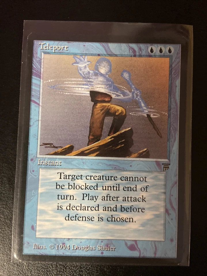 Teleport MTG Legends AP Douglas Shuler Artist Proof - Image 1 of 2