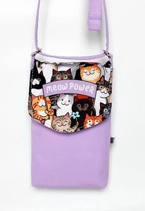 Kl. coole Tasche, Mini Cross Body Bag & Umhängetasche / Handytasche / Handarbeit - Bild 1 von 6