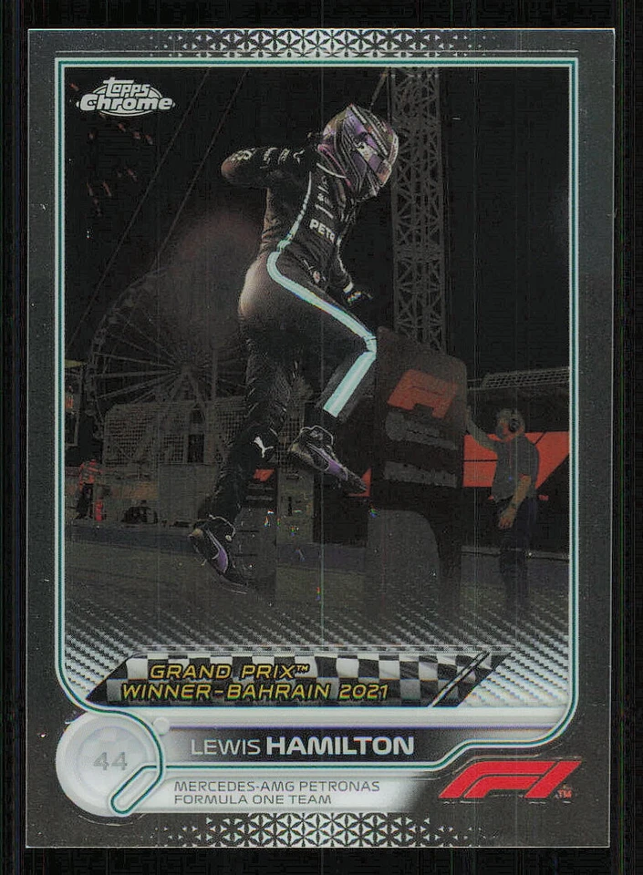 2022 Topps Chrome Formula 1 #151 Lewis Hamilton GPW - Image 1 of 2
