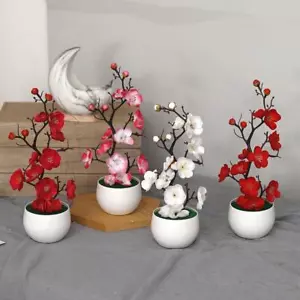 30 Cm Plantas Artificiales Bonsai Pequeño Árbol Simulación Maceta Plantas Flores Falsas Pestaña - Imagen 1 de 29