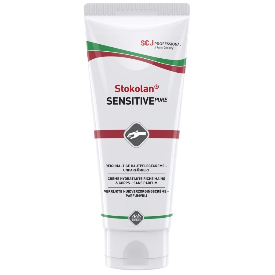 Stokolan sensitive - Pflegecreme 100 ml Tube - ehemals Stokolan unparfümiert - Bild 1 von 1