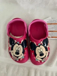 MICKEY CROC CANDY PINK KIDS C 10 NWT IN BAG - Picture 1 of 4