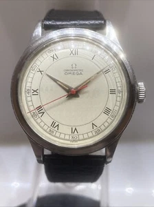 Orologio da polso uomo acciaio inox vintage 35,5 mm carica manuale Omega - Foto 1 di 10