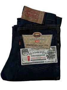 NWT 80s VTG Levis 505 Red Tab Denim Jeans 505 0217 28 X 36 Deadstock RARE - Picture 1 of 9