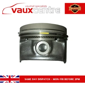 ORIGINAL VAUXHALL CORSA E 1.2 PISTON & RINGS IDENT 00 55571101 55588057 NEW - Picture 1 of 4