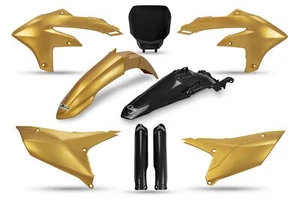 UFO Plastik Kit Verkleidungssatz für Yamaha YZ250F 2024 YZ450F 2023-2024 gold - Bild 1 von 1