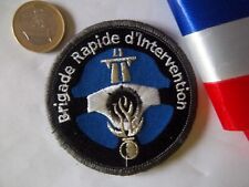 écusson gendarmerie " brigade d'intervention rapide "