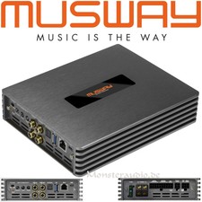 MUSWAY digitaler 6-Kanal DSP-Verstärker M6 Auto digital Endstufe mit 8-Kanal DSP