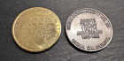 Two Vintage Knights Templar 100Th Anniversary Tokens: Greenfield In, Ukah Ca