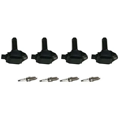 4X Bobina de encendido y bujía de iridio para Subaru Forester UF724 2014-2016 Foto 1 de 4