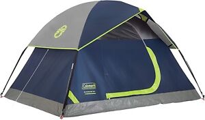 Coleman 2-Person Sundome Dome Camping Tent Navy