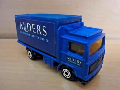 Matchbox Volvo Container Truck Alders - unbespielt, mint - Bild 1 von 3
