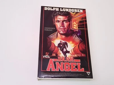 Dark Angel 1990 Uncut VHS German PAL Video Hartbox Dolph Lundgren I Come In Peac - Bild 1 von 4