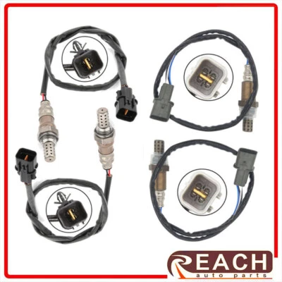 Sensor de oxígeno 4X para Mitsubishi Eclipse 3,8 L 2006 2007 2008 2009 2010 2011 2012 Foto 1 de 4