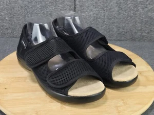 Schawos Stretch 06 Health Shoes Men's Size 9.5-10 Rehabilitation Sandals Black - Picture 1 of 12