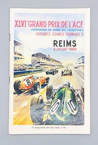 XLVI Grand Prix De L'ace / Grand Prix Riems, July 3, 1960 - Race Programme - Picture 1 of 3