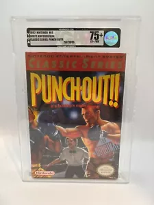 Punch-Out (NES, 1992) Classic Series Brand New Factory Sealed H-Seam VGA Graded - Picture 1 of 7