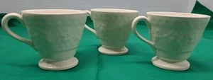 Wedgwood WELLESLEY 3 Tassen mit Fuß D93217 TOP ZUSTAND - Bild 1 von 8