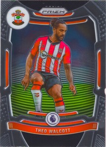 Theo Walcott 2021-22 Panini Prizm Premier League Soccer Card #117 Southampton