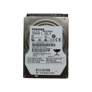 Toshiba 320GB,MK3276GSX Internal HDD 5400RPM SATA 2.5" Laptop Hard Drive - Afbeelding 1 van 3