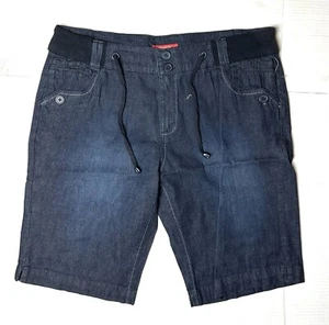 Zoey Beth Bermuda Shorts Girls Size XL Jean Denim Jorts Vintage 90s Y2K Cotton - Picture 1 of 6