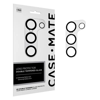 Case-Mate Samsung Galaxy S23/Samsung Galaxy S23 Plus Camera Lens Protector - - Image 1 of 4