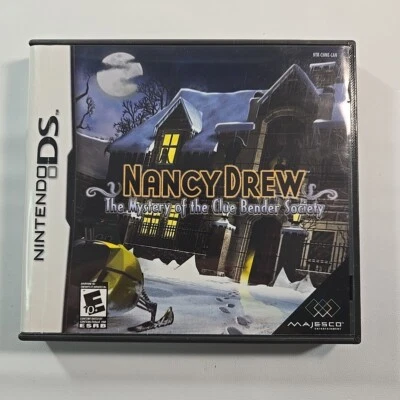 Nancy Drew: The Mystery Of The Clue Bender Society Nintendo DS Complete CIB - Image 1 of 4