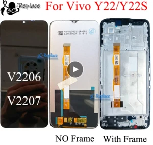 For Vivo Y22 V2207 Y22S LCD Display Touch Screen Digiziter Assembly Replacement - Picture 1 of 1