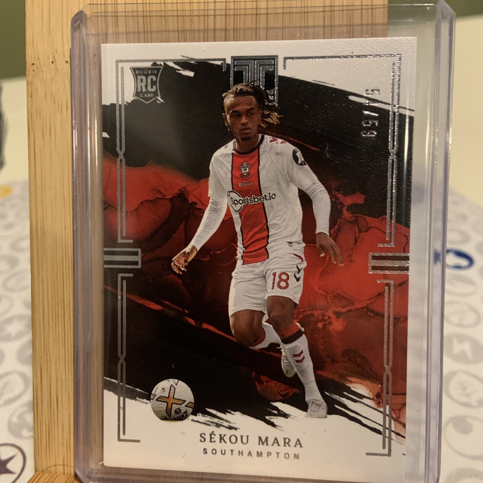 2022-23 SEKOU MARA /59 PANINI IMPECCABLE PREMIER LEAGUE ROOKIE RC#132