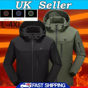 Outdoor USB Heating Jackets Warming Coat Winter Electric Thermal Warm Clothing - Picture 1 of 10