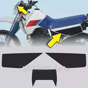 Kit adesivi TABELLE Honda XL 600 RM 1986/90 stickers xl 600 decal x carena white - Foto 1 di 1