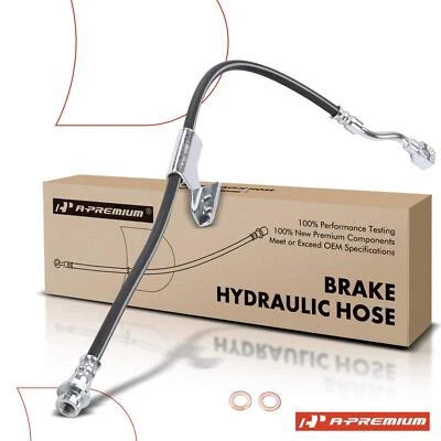 A-Premium Front Left Brake Hydraulic Hose for Chevy C1500 C2500 Tahoe GMC Yukon - Image 1 of 4