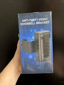 Anti-Theft Video Doorbell Door Mount No Drill Adjustable Ring Mounting Bracket - Picture 1 of 3