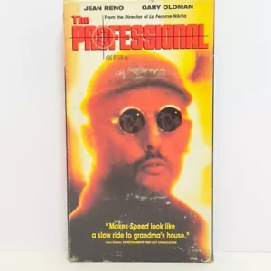 The Professional 1995 VHS Gary Oldman Jean Reno Luc Besson Natalie Portman New - Picture 1 of 6