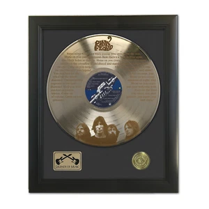 Pink Floyd Shine On You Crazy Diamond Laser Etched Gold LP Record Framed Display - Picture 1 of 3