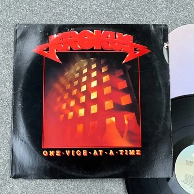 Krokus One Vice At A Time LP Vinyl Record Album Arista AL8-8038 1982 Original - Image 1 of 4