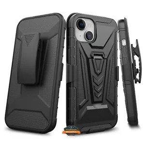 Funda protectora con clip de cinturón híbrido para Boost Celero 5G (2023) - Imagen 1 de 11