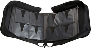 BORSA 400 POSTI PORTA CD DVD BLURAY CUSTODIE ZIP con CERNIERA CONTENITORE AUTO - Picture 1 of 4