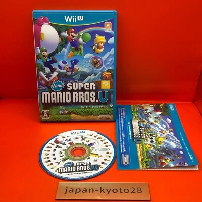 New Super Mario Bros. U Wii U Nintendo Nintendo Wii U From Japan - Image 1 of 4