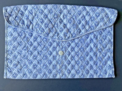 Longaberger Laptop Tablet Funda Acolchada Soporte 16" x 10" Cachemira Foto 1 de 4