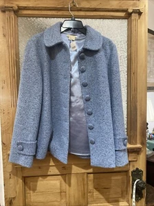 NWT  ANTHROPOLOGIE LARGE PAPER CROWN FEMININE COAT JACKET - Picture 1 of 11