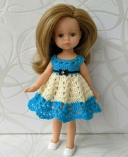 vestido de crochet para muñecas